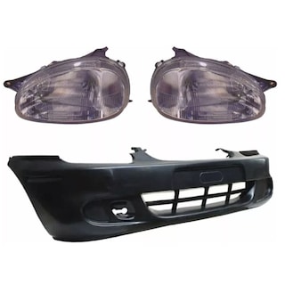 Foto 1 | Fascia Delantera Chevy 01 02 03 Con Faros Rayados