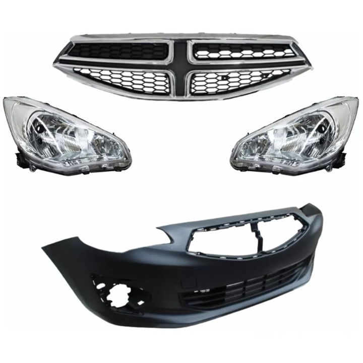 Fascia Del Attitud 16 17 18 19 20 21 22 Con Faros Parrilla