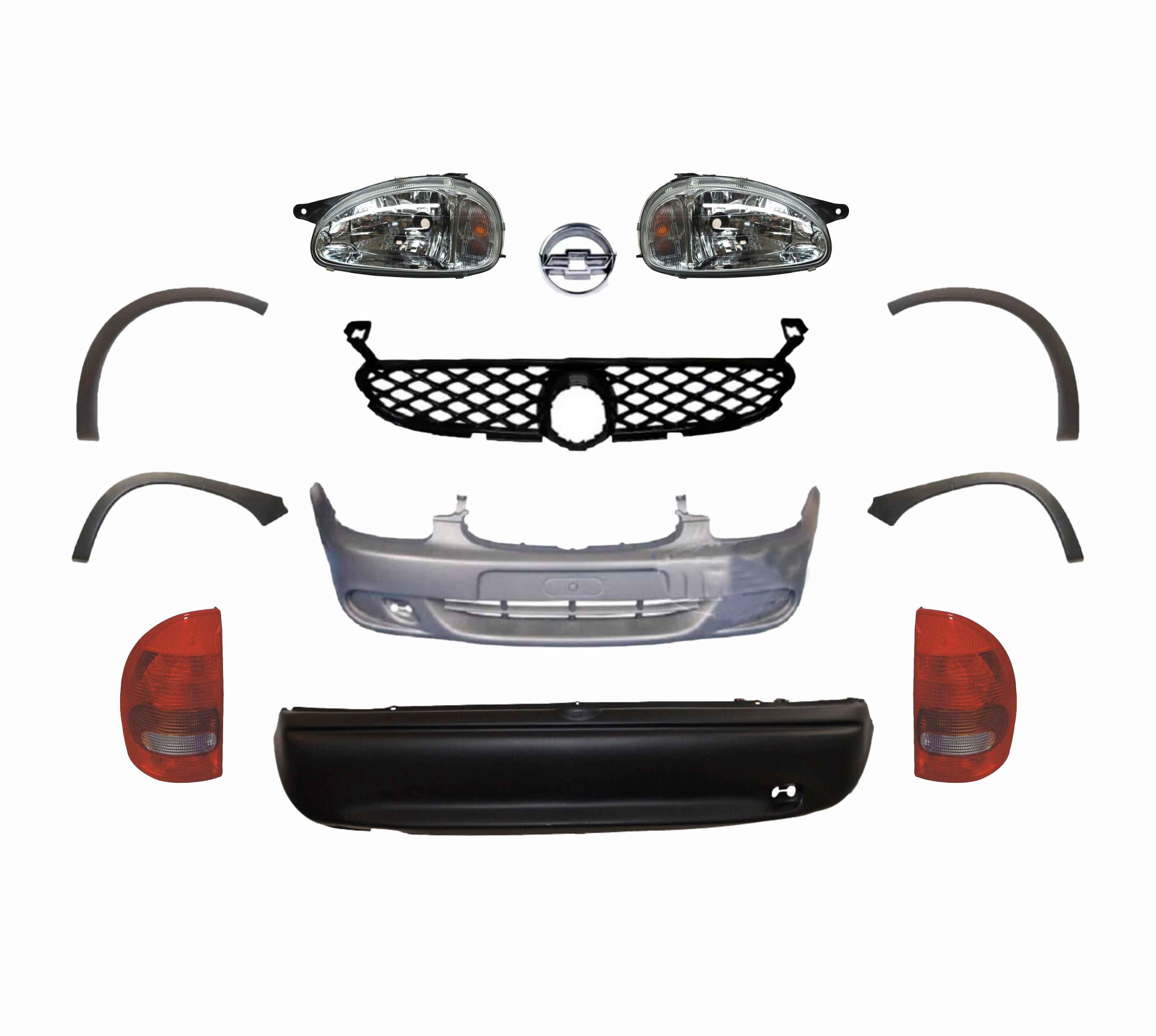 Fascia Del Y Tras Completa Chevy Swing 01 02 03