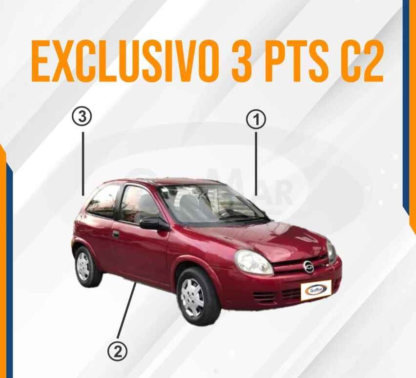 Foto 4 pulgar | Fascia Del Y Tras Completa Chevy C2 04 - 08 3 Pts