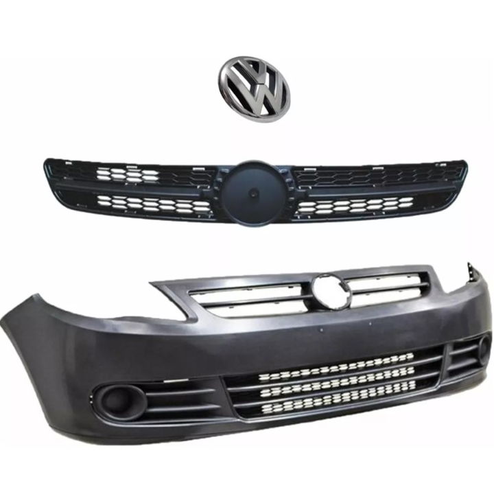 Fascia Delantera Gol 09 10 11 12 Con Parrilla Y Emblema