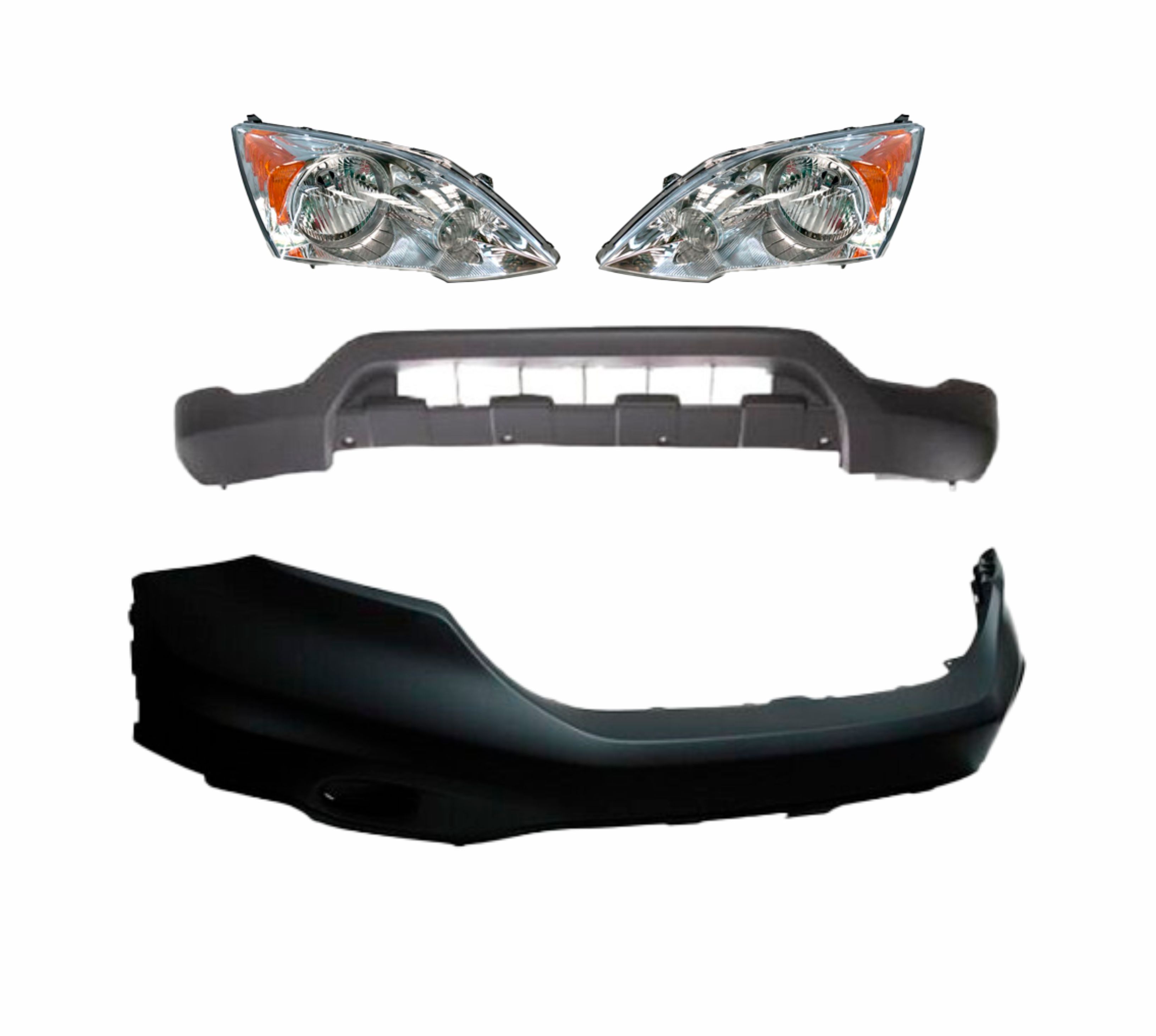 Foto 2 pulgar | Fascia Delantera Completa Crv 10 11 Con Faros