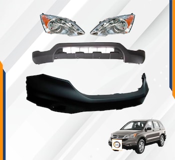 Foto 2 | Fascia Delantera Completa Crv 10 11 Con Faros