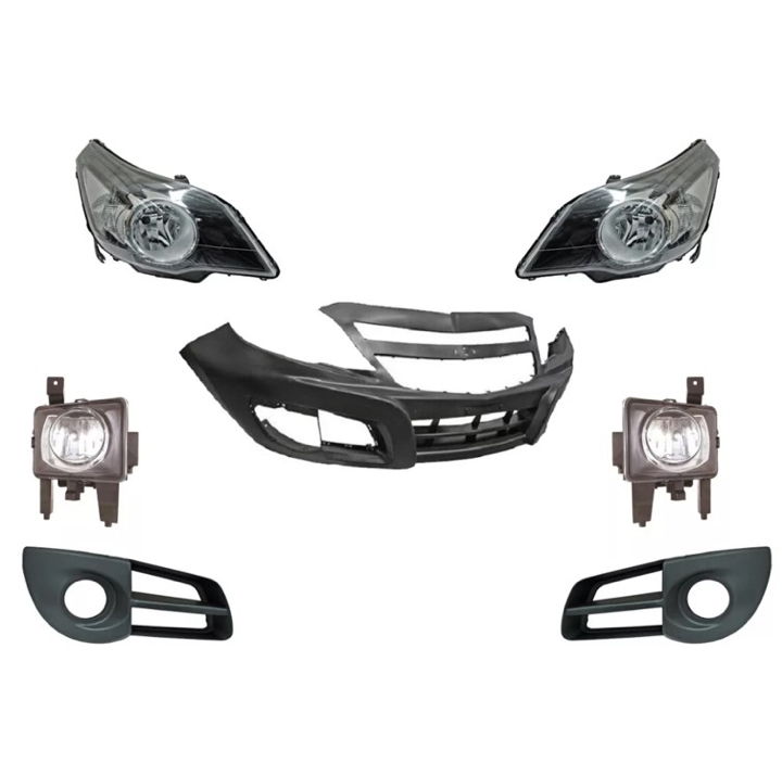 Fascia Delantera Tornado 12-19 Con Faros Neblinero Y Rejilla