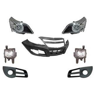 Foto 1 | Fascia Delantera Tornado 12-19 Con Faros Neblinero Y Rejilla