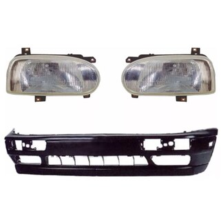 Foto 1 | Fascia Del Golf A3 93 94 95 96 97 98 Con Faros De Vidrio