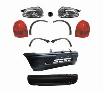 Foto 1 | Fascia Del Y Tras Chevy 94 -00 Completas Con Cantoneras