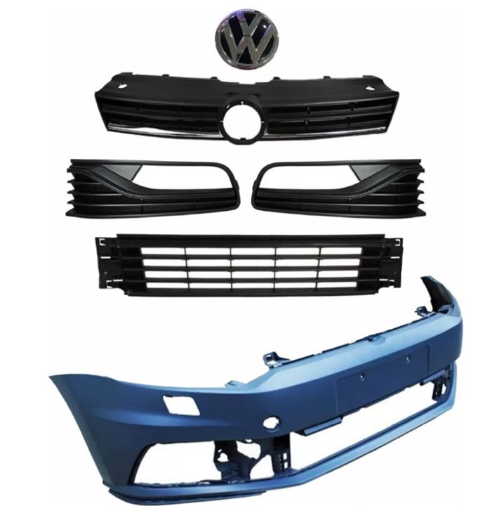 Fascia Del Polo 15 16 17 18 19 20 Con Parrilla Rejillas Logo