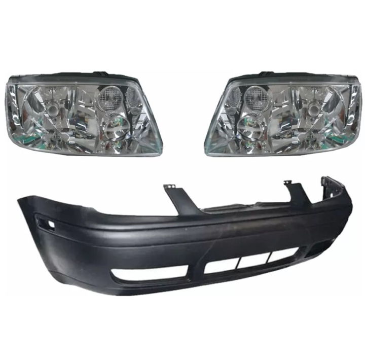 Foto 2 pulgar | Fascia Delantera Jetta A4 99 00 01 02 03 04 05 Con Faros