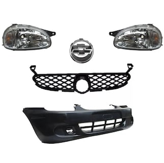 Foto 1 | Kit Chevy 01 - 03 Fascia Delantera Faros Parrilla Y Emblema