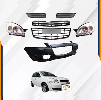 Foto 2 | Fascia Chevy C3 09 10 11 12 Con Faros Y Rejillas Completas