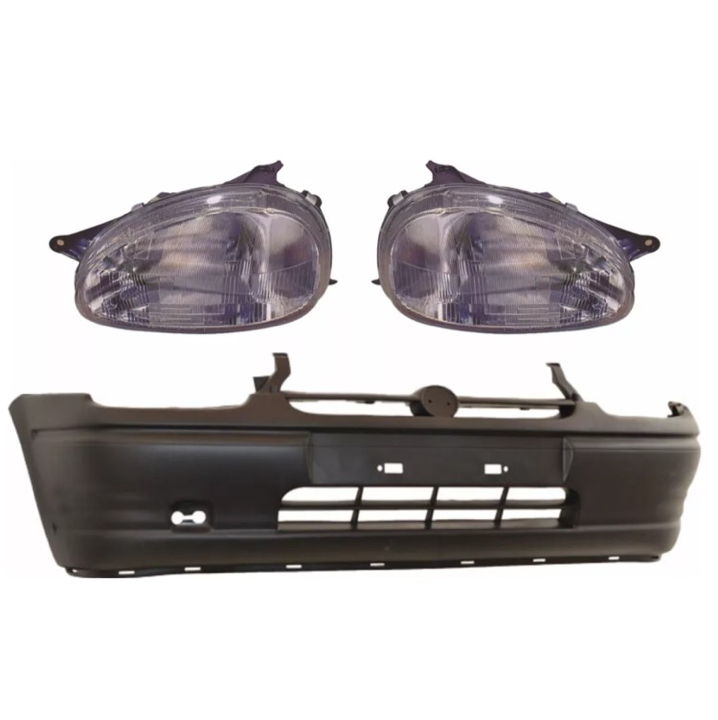 Fascia Delantera Chevy 94 95 96 97 98 99 00 Con Faros Rayado