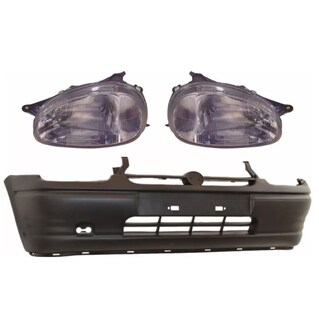 Foto 1 | Fascia Delantera Chevy 94 95 96 97 98 99 00 Con Faros Rayado