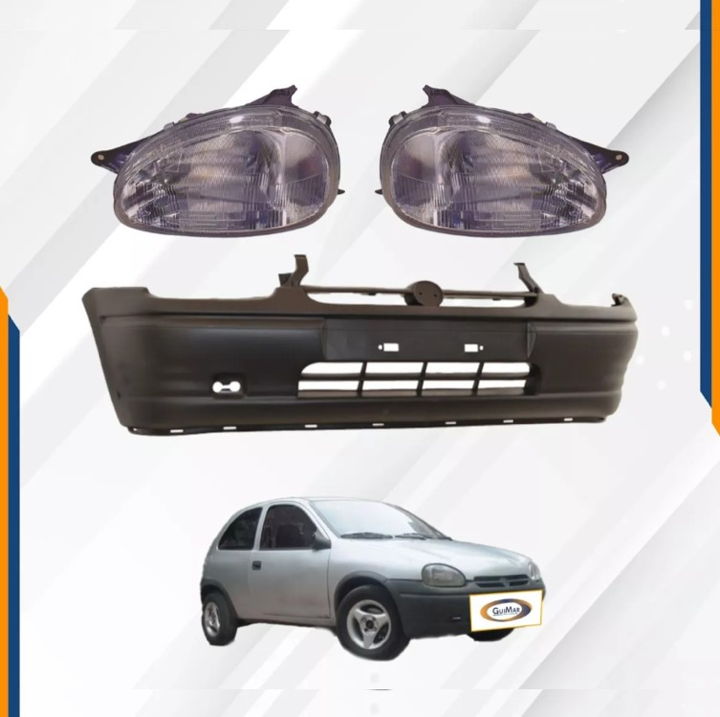 Foto 3 pulgar | Fascia Delantera Chevy 94 95 96 97 98 99 00 Con Faros Rayado