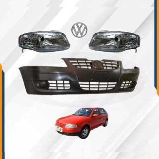 Foto 2 | Fascia Delantera Pointer 06 07 08 09 10 11 Con Faros Y Logo