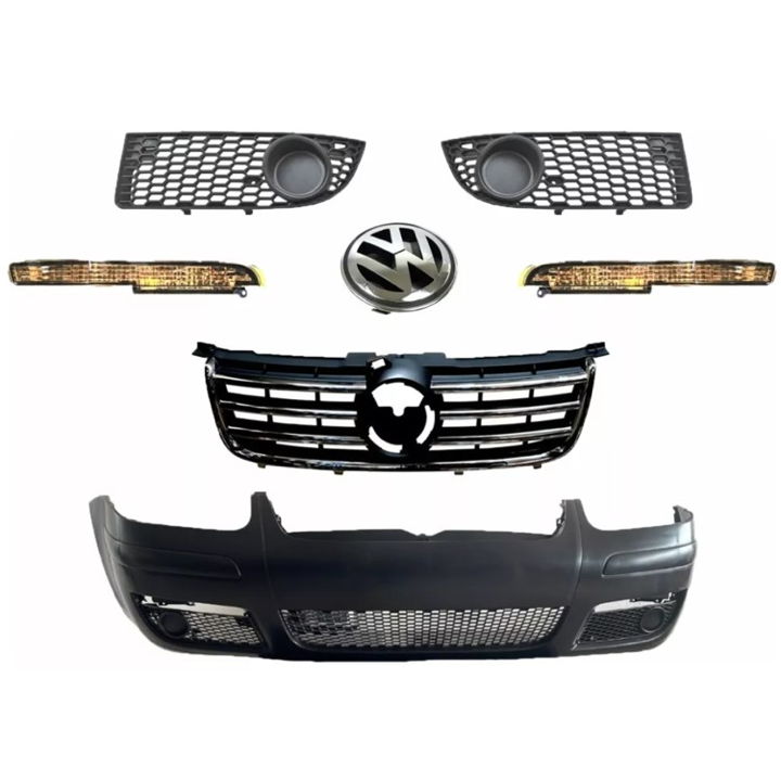 Fascia Jetta Clasico 08 - 16 Con Parrilla Emblema Y Rejillas