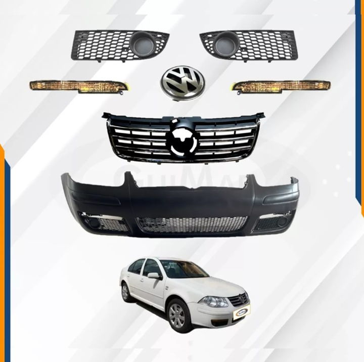 Foto 2 | Fascia Jetta Clasico 08 - 16 Con Parrilla Emblema Y Rejillas