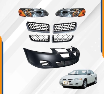 Foto 2 | Fascia Stratus 04 05 06 Con Faros Y Parrilas