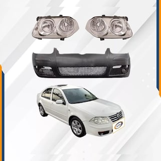 Foto 2 | Fascia Del Jetta Clasico 0809 10 11 1213 14 15 Y Faros Cromo