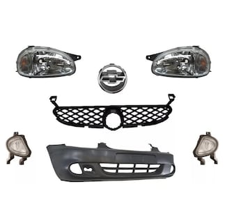 Foto 1 | Kit Chevy 01 - 03 Fascia Faros Parrilla Neblineros Y Emblema