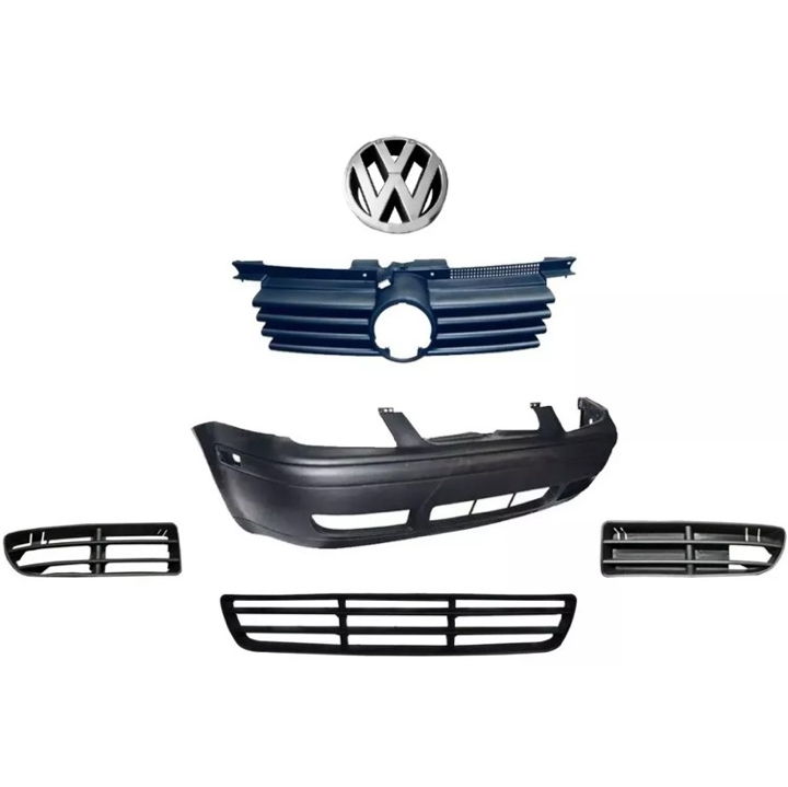 Kit Vw Jetta A4 99 Al 07 Fascia Del Y Parrillas