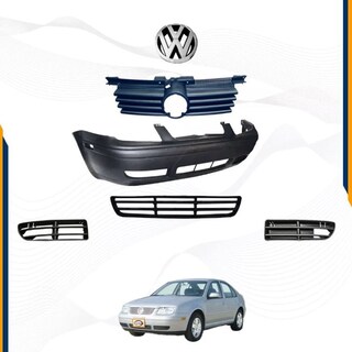 Foto 2 | Kit Vw Jetta A4 99 Al 07 Fascia Del Y Parrillas
