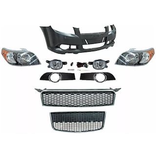 Foto 1 | Fascia Delantera Aveo 12-17 Con Parrillas Faros Y Neblineros