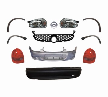 Foto 1 | Fascia Del Y Tras Completa Chevy 3 Pts 01 02 03