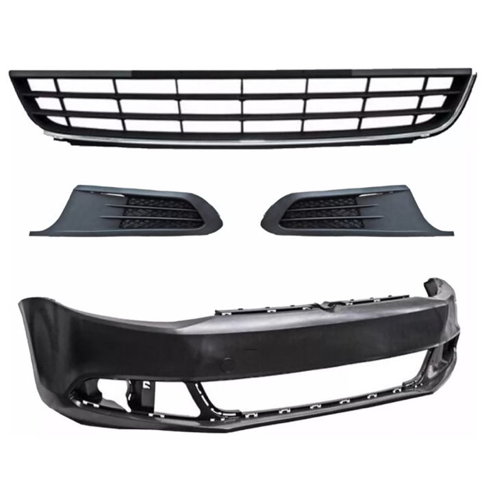 Fascia Del Jetta Bicentenario 11 -14 Con Rejillas Negras