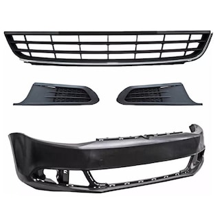Foto 1 | Fascia Del Jetta Bicentenario 11 -14 Con Rejillas Negras