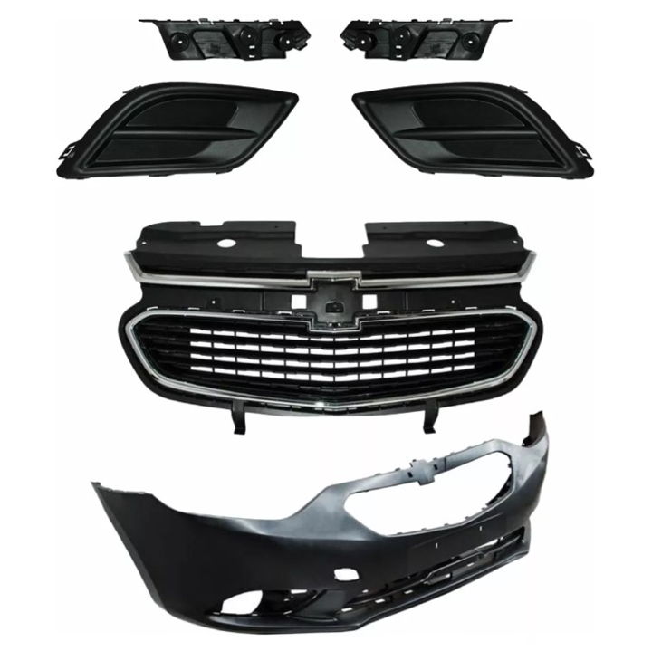 Fascia Del Aveo 18 19 20 21 22 Con Parrilla Rejillas Guias