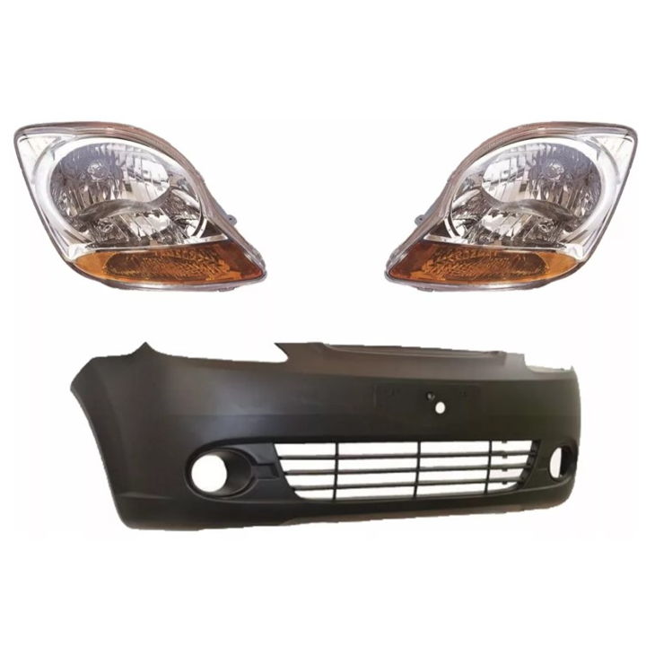 Fascia Delantera Matiz 07 08 09 11 12 13 14 Con Faros