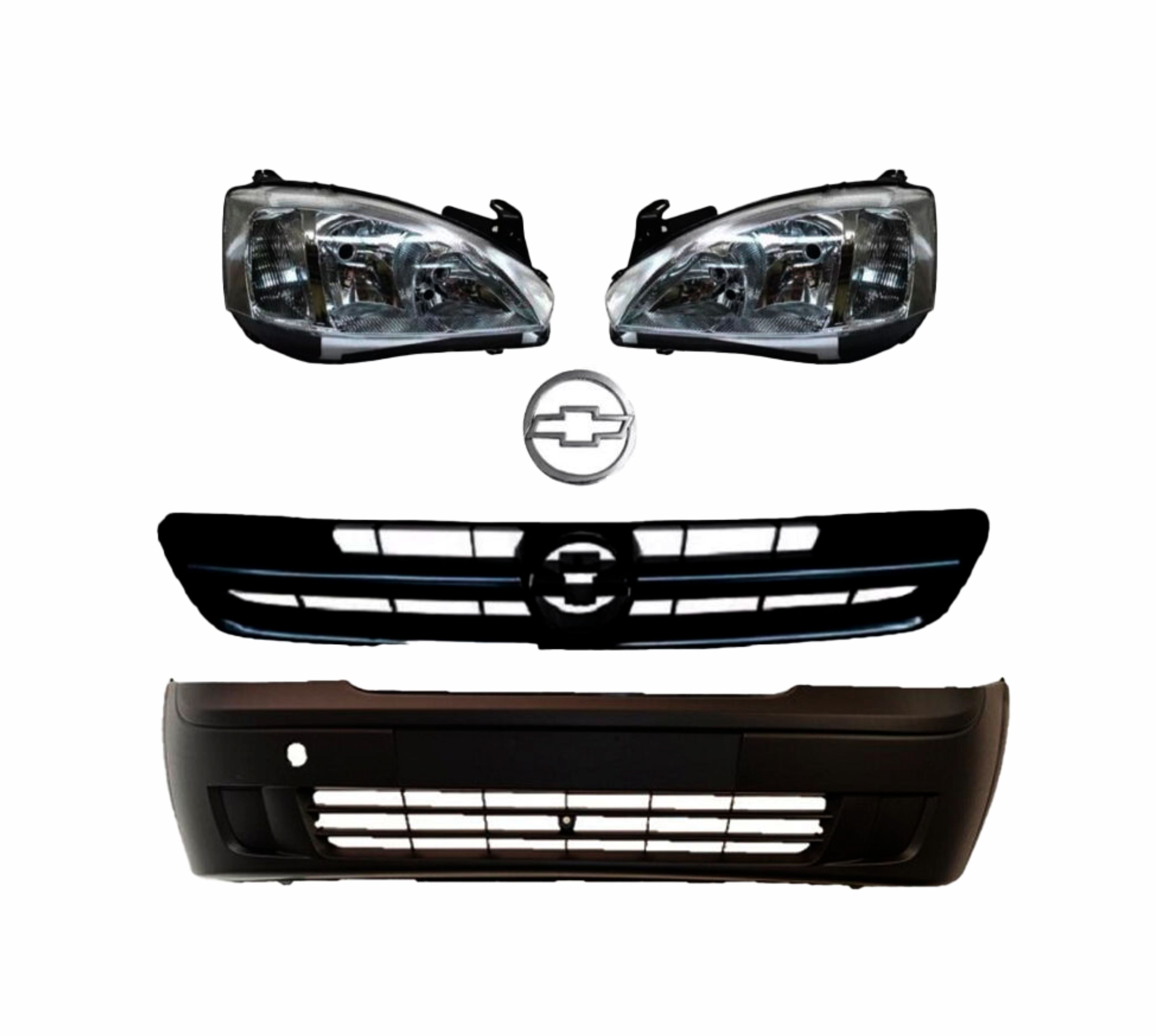 Fascia Del Tornado Completa Con Faros Y Parrilla 04-11