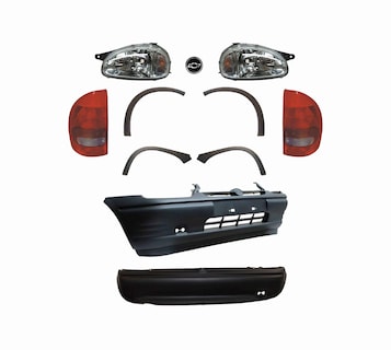 Foto 1 | Fascia Del Y Tras Chevy 94 -00 Completas Con Molduras Swing