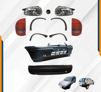 Foto 2 | Fascia Del Y Tras Chevy 94 -00 Completas Con Molduras Swing