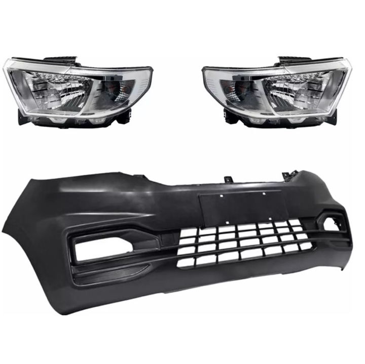 Fascia Delantera Tornado Van Con Faros Cromo 21 22 23