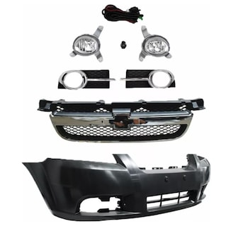 Foto 1 | Fascia Delantera Aveo 07-11 Con Faros Neblineros Y Parrilla