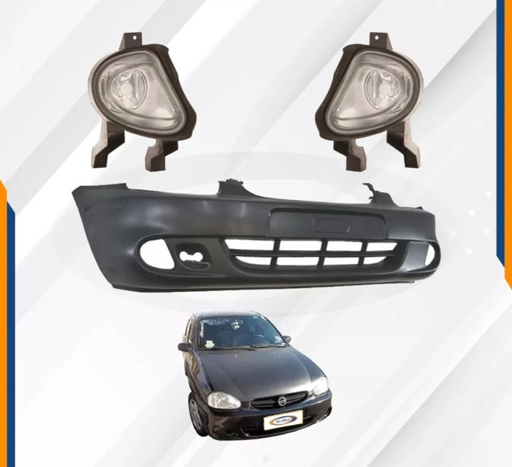 Foto 3 pulgar | Fascia Chevy 01-03 Con Faros De Niebla