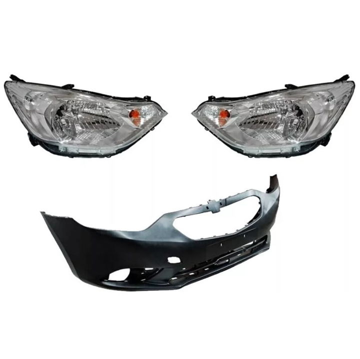 Foto 2 pulgar | Kit Fascia Con Faros Aveo 2018 Al 2022 Rpc