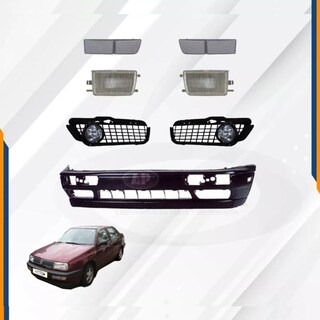 Foto 2 | Kit Fascia Golf Jetta A3 93-98 Rejillas Con Neblineros