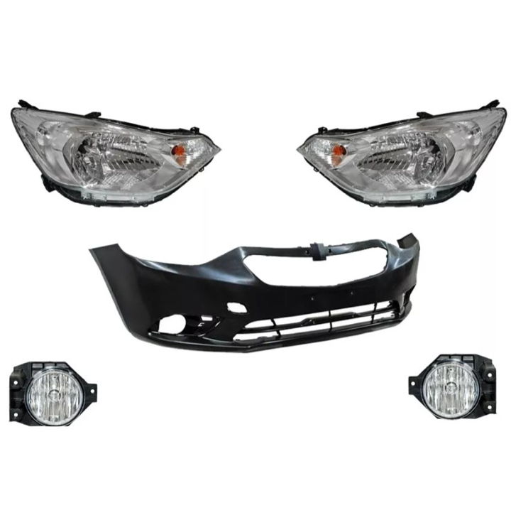 Kit Aveo 18 Al 20 Fascia Faros Y Faros De Niebla