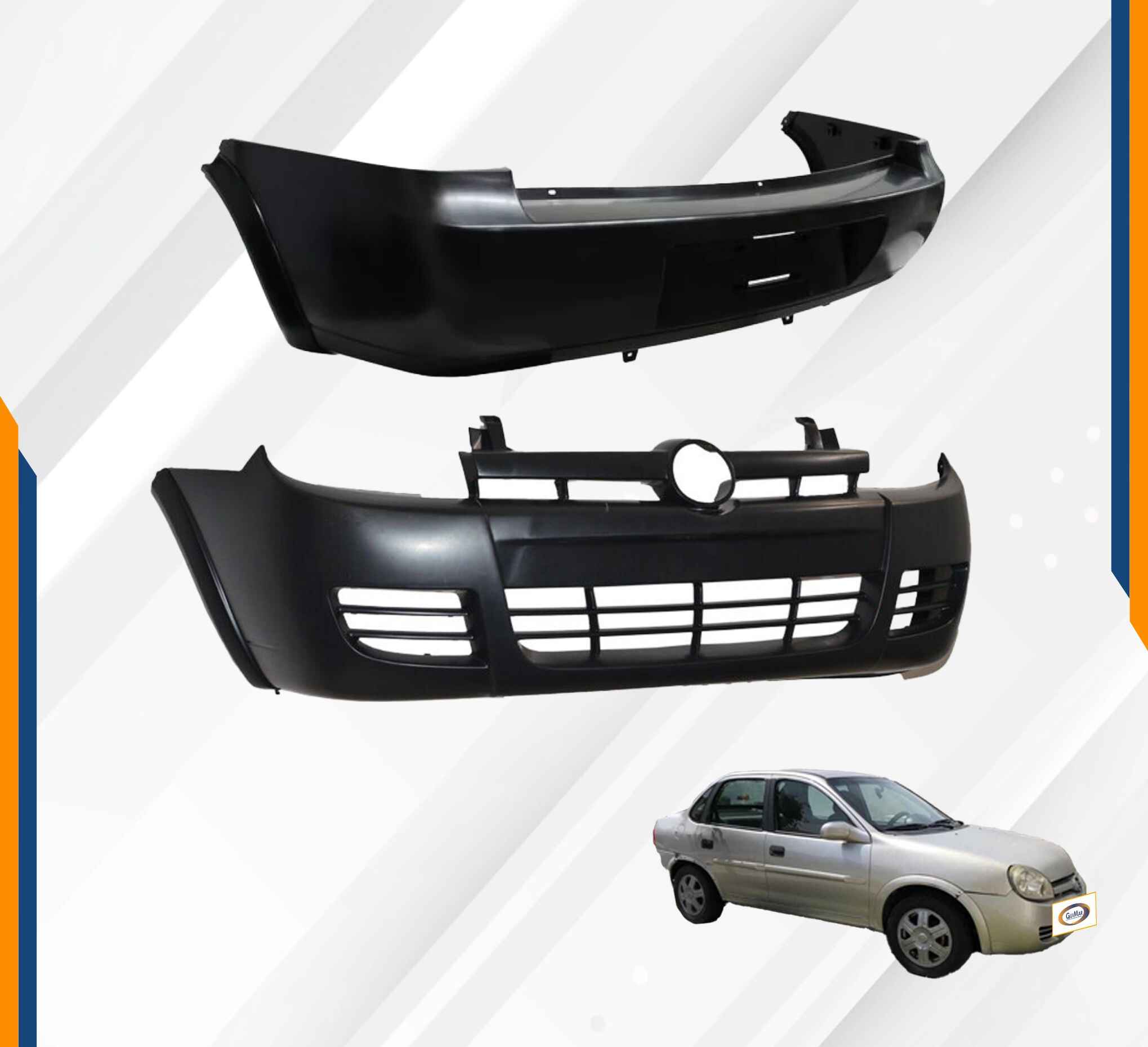 Foto 3 pulgar | Fascia Chevy Monza 04 05 06 07 08 Tras Y Del