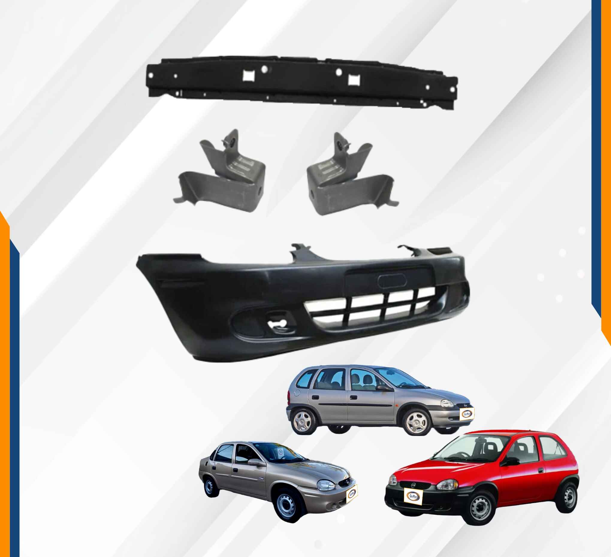 Foto 3 pulgar | Fascia De Chevy 01 02 03 Con Alma Y Bracks