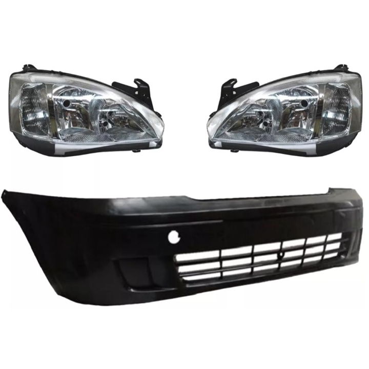Fascia Delantera Corsa 03 04 05 06 07 08 09 10 Con Faros