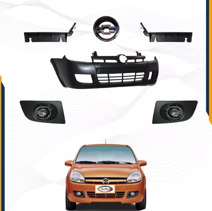 Foto 3 pulgar | Kit Chevy C2 04 Al 08 Fascia, Faros N, Emblema Y Guias Fasc