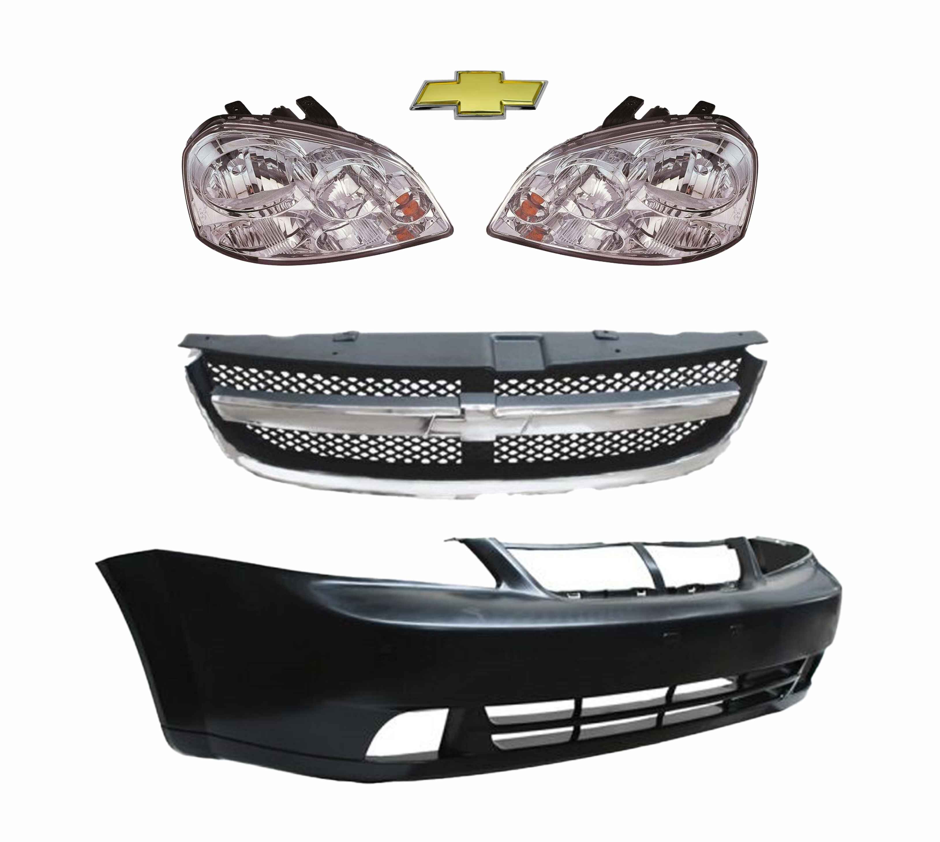 Fascia Del Optra 06 07 08 09 10 Con Parrilla Y Faros