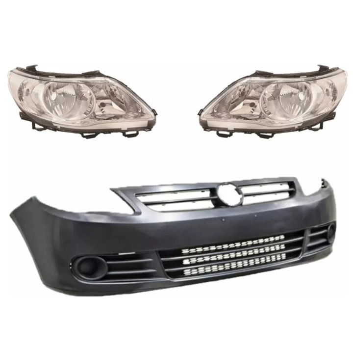 Foto 1 | Fascia Delantera Gol 09 10 11 12 Con Faros Cromo