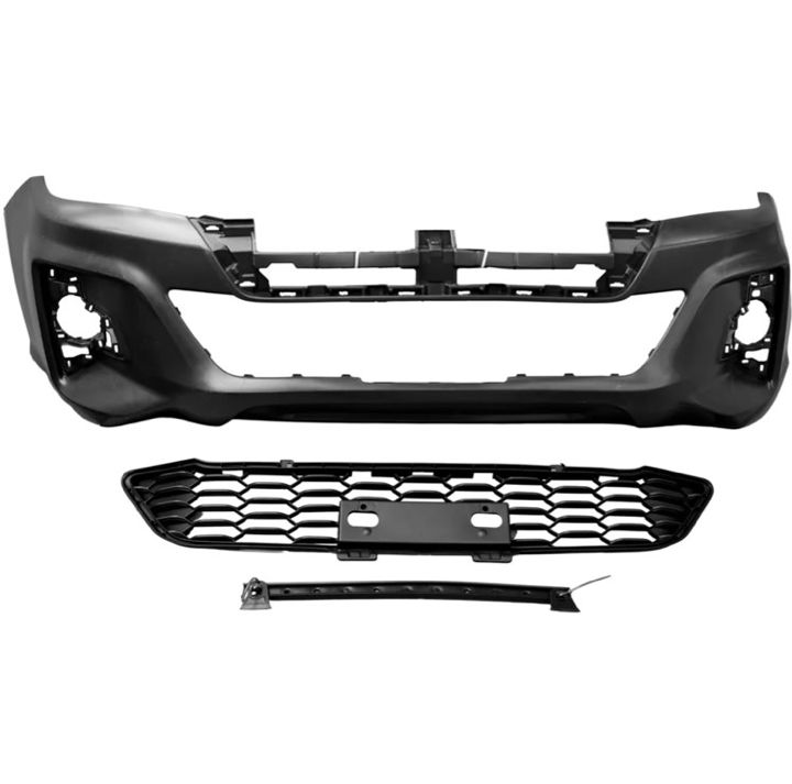 Fascia Del Hilux 19-20 Rocco/revo C/parr Cent C/hoyo P/mold