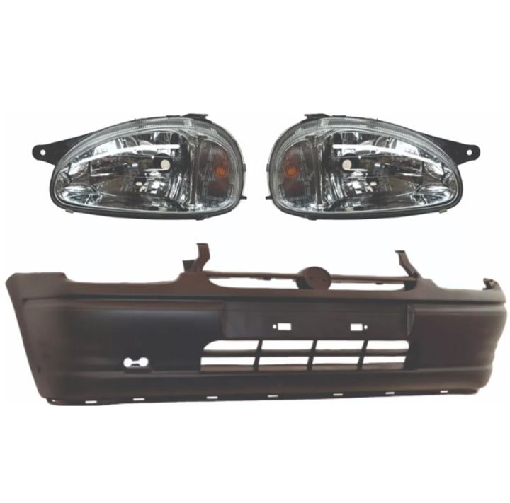 Fascia Delantera Chevy 94 95 96 97 98 99 00 Con Faros Lisos