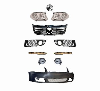 Foto 1 | Fascia Jetta Clasico Completa Con Faros Y Neblineros